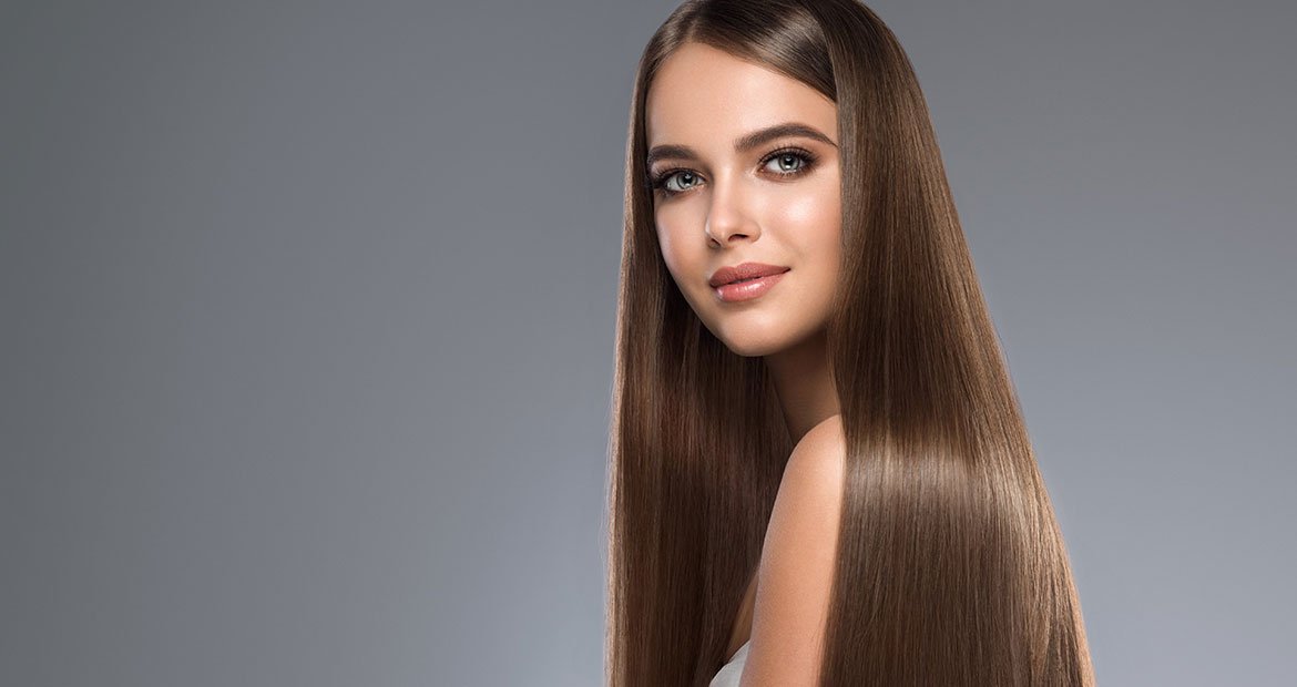 Modelo Com Cabelo Liso